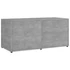 Kép 2/10 - Betonszürke szerelt fa TV-szekrény 80 x 34 x 36 cm