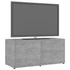 Kép 4/10 - Betonszürke szerelt fa TV-szekrény 80 x 34 x 36 cm