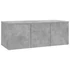 Kép 2/9 - Betonszürke szerelt fa TV-szekrény 80 x 34 x 30 cm
