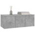Kép 4/9 - Betonszürke szerelt fa TV-szekrény 80 x 34 x 30 cm