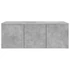 Kép 5/9 - Betonszürke szerelt fa TV-szekrény 80 x 34 x 30 cm