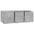 Kép 6/9 - Betonszürke szerelt fa TV-szekrény 80 x 34 x 30 cm