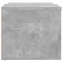 Kép 7/9 - Betonszürke szerelt fa TV-szekrény 80 x 34 x 30 cm
