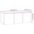 Kép 9/9 - Betonszürke szerelt fa TV-szekrény 80 x 34 x 30 cm