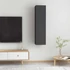 Kép 4/11 - 2 db szürke szerelt fa TV-szekrény 30,5 x 30 x 60 cm