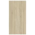 Kép 4/11 - 2 db sonoma tölgy szerelt fa TV-szekrény 30,5x30x60 cm
