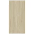 Kép 5/11 - 2 db sonoma tölgy szerelt fa TV-szekrény 30,5x30x60 cm
