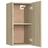 Kép 6/11 - 2 db sonoma tölgy szerelt fa TV-szekrény 30,5x30x60 cm