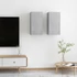 Kép 1/11 - 2 db betonszürke szerelt fa TV-szekrény 30,5 x 30 x 60 cm