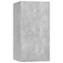 Kép 6/11 - 2 db betonszürke szerelt fa TV-szekrény 30,5 x 30 x 60 cm