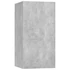 Kép 7/11 - 2 db betonszürke szerelt fa TV-szekrény 30,5 x 30 x 60 cm