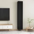 Kép 11/11 - 2 db fekete szerelt fa TV-szekrény 30,5 x 30 x 90 cm