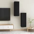 Kép 10/11 - 2 db fekete szerelt fa TV-szekrény 30,5 x 30 x 90 cm