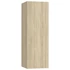 Kép 3/11 - 2 db sonoma tölgy szerelt fa TV-szekrény 30,5x30x90 cm