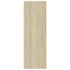 Kép 4/11 - 2 db sonoma tölgy szerelt fa TV-szekrény 30,5x30x90 cm