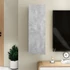 Kép 9/11 - Betonszürke szerelt fa TV-szekrény 30,5 x 30 x 90 cm