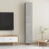 Kép 11/11 - 2 db betonszürke szerelt fa TV-szekrény 30,5 x 30 x 90 cm
