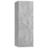 Kép 3/11 - 2 db betonszürke szerelt fa TV-szekrény 30,5 x 30 x 90 cm