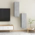 Kép 10/11 - 2 db betonszürke szerelt fa TV-szekrény 30,5 x 30 x 90 cm