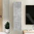 Kép 1/11 - Betonszürke szerelt fa TV-szekrény 30,5 x 30 x 110 cm