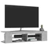 Kép 6/11 - Betonszürke TV-szekrény LED-lámpákkal 135 x 39 x 30 cm