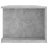 Kép 9/11 - Betonszürke TV-szekrény LED-lámpákkal 135 x 39 x 30 cm