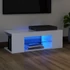 Kép 1/11 - Fehér TV-szekrény LED-lámpákkal 90 x 39 x 30 cm