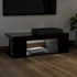 Kép 5/11 - Fekete TV-szekrény LED lámpákkal 90 x 39 x 30 cm