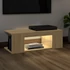 Kép 4/11 - Sonoma tölgy színű TV-szekrény LED lámpákkal 90 x 39 x 30 cm
