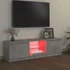 Kép 3/10 - Szürke TV-szekrény LED-világítással 120 x 30 x 35,5 cm