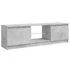 Kép 7/10 - Szürke TV-szekrény LED-világítással 120 x 30 x 35,5 cm