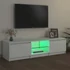 Kép 8/11 - Fehér TV-szekrény LED lámpákkal 140 x 40 x 35,5 cm