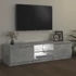 Kép 9/11 - Szürke TV-szekrény LED-világítással 140 x 40 x 35,5 cm