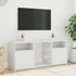 Kép 4/11 - Fehér TV-szekrény LED lámpákkal 120 x 30 x 50 cm