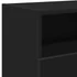 Kép 11/11 - Fekete TV-szekrény LED-lámpákkal 120 x 30 x 50 cm