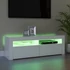 Kép 6/11 - Fehér TV-szekrény LED-lámpákkal 120 x 35 x 40 cm