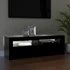 Kép 4/11 - Fekete TV-szekrény LED-világítással 120 x 35 x 40 cm
