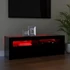Kép 5/11 - Fekete TV-szekrény LED-világítással 120 x 35 x 40 cm