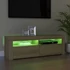 Kép 6/11 - Sonoma tölgy színű TV-szekrény LED-lámpákkal 120 x 35 x 40 cm