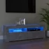 Kép 1/11 - Betonszürke TV-szekrény LED-világítással 120 x 35 x 40 cm