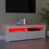 Kép 5/11 - Magasfényű fehér TV-szekrény LED lámpákkal 120 x 35 x 40 cm