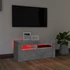 Kép 5/11 - Betonszürke TV-szekrény LED-világítással 90 x 35 x 40 cm