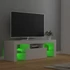 Kép 9/11 - Fehér TV-szekrény LED-lámpákkal 120 x 35 x 40 cm