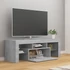 Kép 7/11 - Betonszürke TV-szekrény LED-lámpákkal 120 x 35 x 40 cm