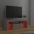 Kép 10/11 - Betonszürke TV-szekrény LED-lámpákkal 120 x 35 x 40 cm