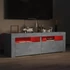Kép 4/11 - Betonszürke TV-szekrény LED-lámpákkal 120 x 35 x 40 cm
