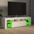 Kép 5/11 - Fehér TV-szekrény LED-lámpákkal 140 x 36,5 x 40 cm