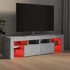 Kép 5/11 - Betonszürke TV-szekrény LED-lámpákkal 140 x 36,5 x 40 cm