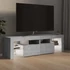 Kép 6/11 - Betonszürke TV-szekrény LED-lámpákkal 140 x 36,5 x 40 cm