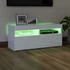 Kép 4/11 - Fehér TV-szekrény LED-lámpákkal 90 x 35 x 40 cm